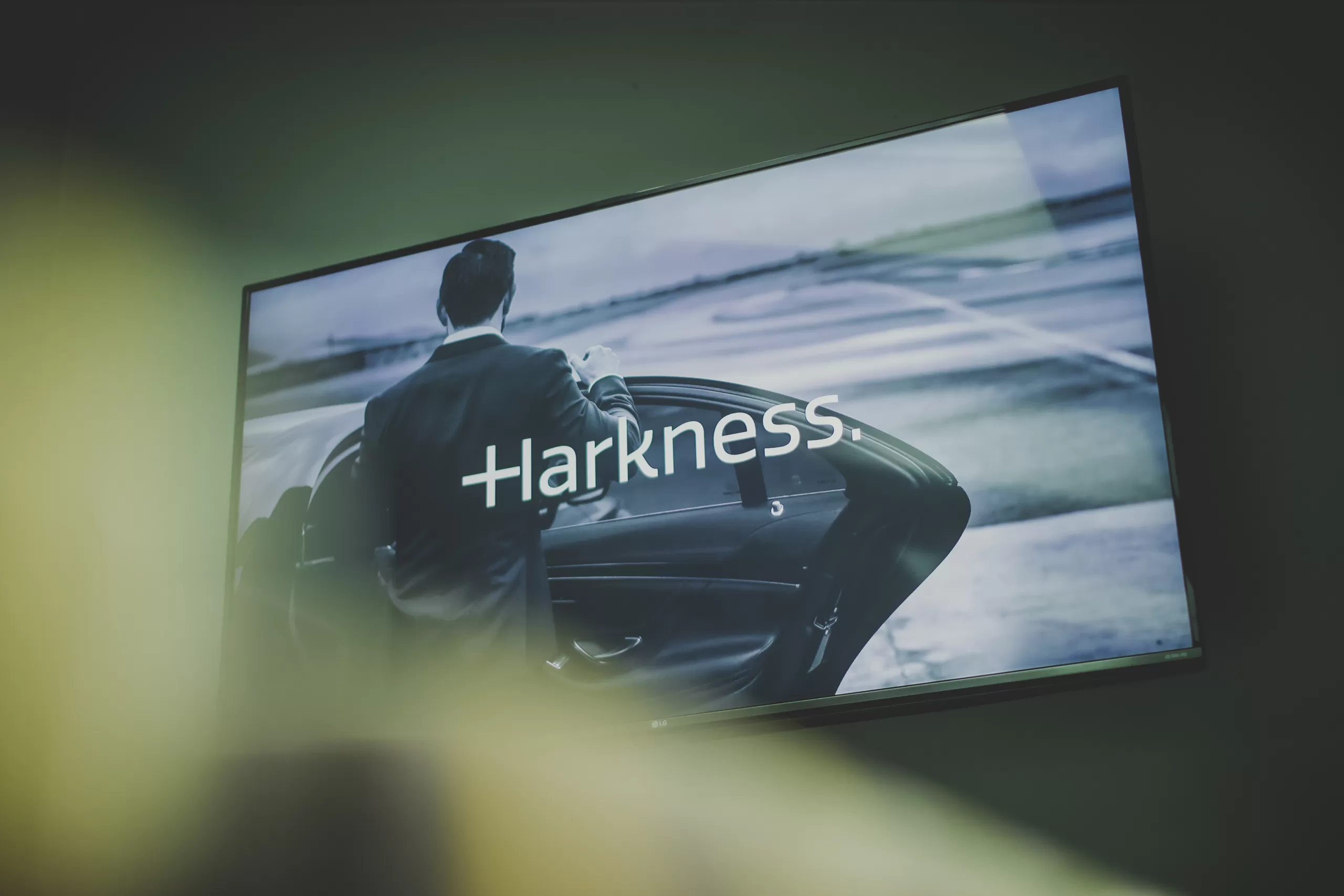 Harkness Photography Logo Presentation Research Designer